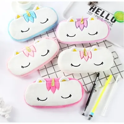 Plush Unicorn Cute Pencil Case